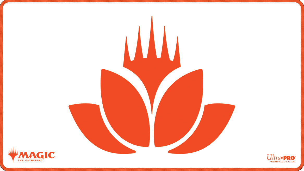 Ultra Pro Lotus Symbol Stitched Playmat image 0